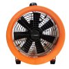 Dust Extractor Ventilation Fan 300mm 110V Portable 6m Duct Hose Workshop Fume Air Blower Industrial PVC Ducting Ventilator