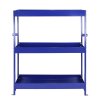 Monster Racking, Lightning Van Racking Metal Shelves Tool Storage Unit, 116.5cm x 115cm x 34.8cm