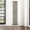 Traditional 2 Column Radiator - 1800 x 380mm - Raw Metal