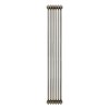 Traditional 3 Column Radiator - 1800 x 290mm - Raw Metal