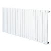 Oval Single Column Radiator - 600 x 1440mm - White