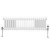 Traditional 3 Column Radiator - 300 x 1192mm - White