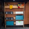Van Racking Ford Transit Custom SWB LWB 12mm Thick Plywood Toolbox Storage Rack Shelving Tool Organiser Unit Caddy Drivers Side RHD LHD 136cm H x 102cm W x 30cm D FREE Non-Slip Rubber Mats