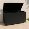 Rattan Cushion Storage Box 996L - Black