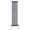Traditional 2 Column Radiator - 1800 x 382mm - Anthracite Grey