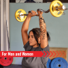 Olympic Tri-Grip Rubber Weight Plates Colour Pairs Sets 2.5 KG