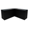 Apollo LED Shop Counter Set LM60 & 2 x K1500 - Black