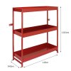 Monster Racking Volcano Van Racks Metal Shelves Shelving Tool Storage Unit Duo, 116.5cm x 115cm x 34.8cm