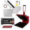 Clam Heat Press 38 x 38cm Sublimation Machine Vinyl Cutter Plotter 360mm 14