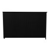 Rattan Cushion Storage Box 996L - Black