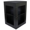 Retail Shop Corner Counter CM60 - Black