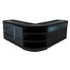 Demeter LED Shop Counter Set K1500, B1500 & LM60 - Black