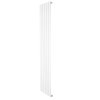 Flat Single Column Radiator - 1800 x 420mm - White