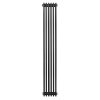 Traditional 4 Column Radiator - 1800 x 290mm - Black