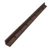 Flexible Lawn Edging Garden Border Grass Pathways Path Edge Vegetable Plot Flowerbed Raised Borders Rubber Artificial Grass Brown | Pack of 16 x 1.2m