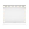 Light Up Hollywood Mirror 15 LED Vanity Makeup Table Wall Touch Screen Dimmable 3 Colour Modes Bluetooth Speaker 2 Charging Ports USB-A & USB-C Microfibre Cleaning Cloth 10 x Magnification Mirror