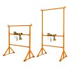 Trestle Stand x 4 & Mortar Board Stands 500mm H x 5