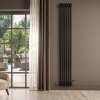 Traditional 4 Column Radiator - 1800 x 290mm - Black