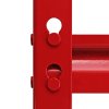 Z-Rax Corner Racking Garage Shelving / 90cm x 183cm x 45cm Storage Racking Unit / 5 Shelves MDF & Steel / 1325kg capacity / 265kg per shelf