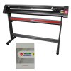 Vinyl Cutter Plotter Extra Large 59 inch Optical Eye Laser Guiding Business Sign Sticker Cutting Making & Flexi Starter Software