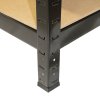 10 Monster Racking T-Rax Heavy Duty Shelving Unit Garage Strong Shelf Units, 75cm x 150cm x 30cm