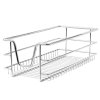 KuKoo 5 x Kitchen Pull Out Soft Close Baskets, 300mm Wide Cabinet, Slide Out Wire Storage Drawers