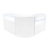 Adonis LED Shop Counter Set B900, C900 & CM60 - White