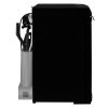 3 Way Absorption Fridge 43L Cooler LPG Gas AC DC 12V 240V Black Camping Caravan Motorhome Leisure Portable Cooler Portable 100% Silent Reversible Left / Right Opening Door Removable Shelves 7 - 14°C