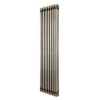Traditional 3 Column Radiator - 1800 x 470mm - Raw Metal