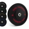 Body Revolution Olympic Bumper Plates Black 100kg SET 2x5kg 2x10kg 2x15kg 2x20kg