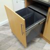 KuKoo Pullout Dust Bin Soft Close Sliding Recycling Double Kitchen 90L Recycle Waste
