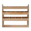 Monster Racking VW Caddy Van Racking & Shelving Storage Unit, 122.5cm x 122cm x 30cm, Plywood
