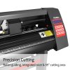 Vinyl Cutter Plotter Extra Large 59 inch Optical Eye Laser Guiding Business Sign Sticker Cutting Making & SignCut Pro Software