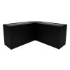 Andromeda LED Shop Counter Set LM60 & 2 x C1200 - Black
