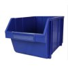 12 Plastic Storage Bins Stacking Boxes Parts Storage Set Warehouse Garage / 26cm x 28cm x 42.5cm