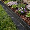 Flexible Lawn Edging 36 x 1.2m With Mallet - Black
