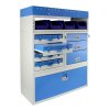 Monster Racking Tempest Metal Van Racks Shelving Tool Storage Units Blue, Steel Racking Bays & Drawers