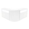 Iris LED Shop Counter Set CM60 & 2 x B1200 - White