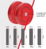 Body Revolution Olympic Bumper Plates Colour 80kg SET 2x5kg 2x15kg 2x20kg