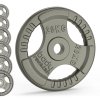 Olympic Tri Grip Cast Iron Weight Plates Pairs Sets 2 x 1.25kg