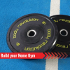 Olympic Bumper Plates Black 60kg SET 2x5kg 2x10kg 2x15kg