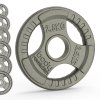 Olympic Tri Grip Cast Iron Weight Plates Pairs Sets 2 x 1.25kg