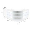 Astro LED Shop Counter Set LM60, TB60 & 2 x K900 - White