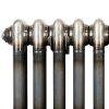 Traditional 3 Column Radiator - 1800 x 470mm - Raw Metal