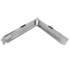 Ramp Foldable Loading Motorbike Motorcycle Folding Van Steel Trailer Heavy Duty ATV Portable Truck Track Day 200Kg Capacity Quad Bike Car Lawn Mower Scooter Non-Slip Silver| Free Ratchet Strap