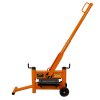 330mm Block Splitter Paving Cutter Concrete Landscaping Stone Brick Masonry Tool Cutting Machine Adjustable Cutting Height 10-200mm 2 Wheels Removable 112cm Handle Top & Bottom 4 Edge Rotatable Blades