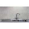 KuKoo Stainless Steel Kitchen Sink Basin & Victoria Tap, Reversible, 105cm x 18cm x 50cm