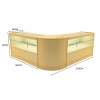 Selene LED Shop Counter Set CM60 & 2 x C1500 - Maple