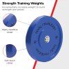Body Revolution Olympic Bumper Plates Colour 80kg SET 2x5kg 2x15kg 2x20kg