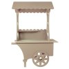 KuKoo Candy Cart, Wedding Favours Sweet Stall Birthday Christening, MDF Table Wood Stand